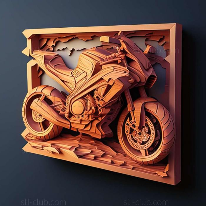 3D мадэль Honda MSX125 (STL)